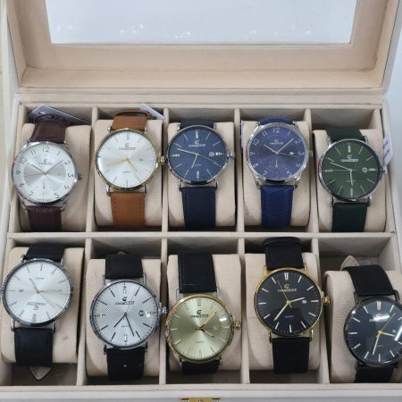 M22 ساعة رجالي قشاط جلد