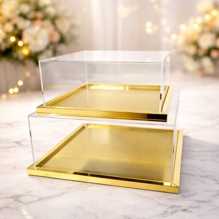 M14-5 اكريليك مكعب قطعتين