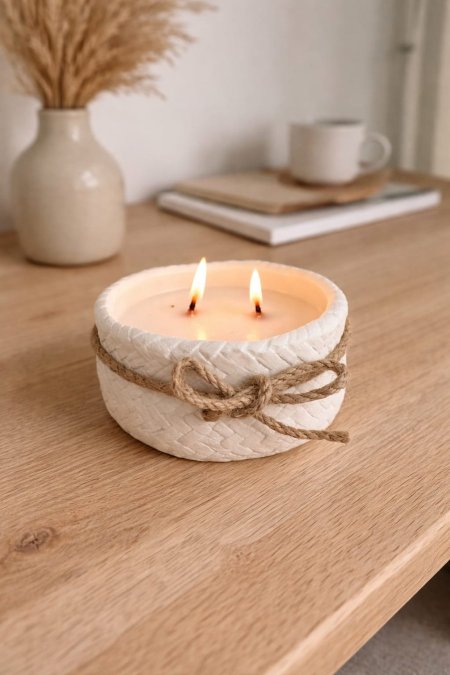 M31-6 شمعة مع ربطة وسط