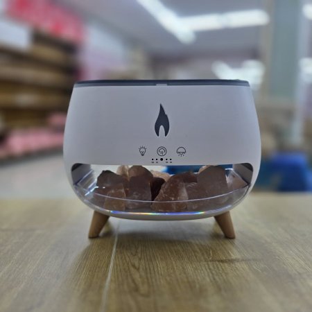 مبخرة حجر ملح مع اجرين